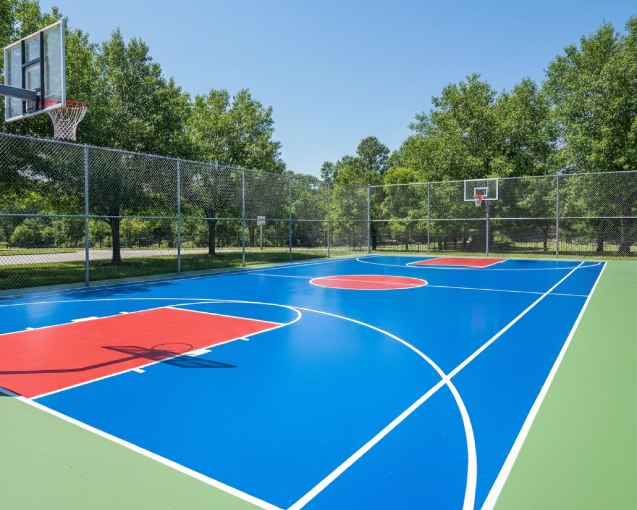 commercial sport court flooring
